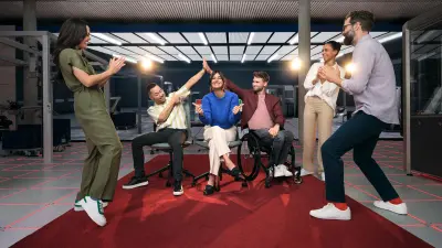 Glæde på arbejdspladsen